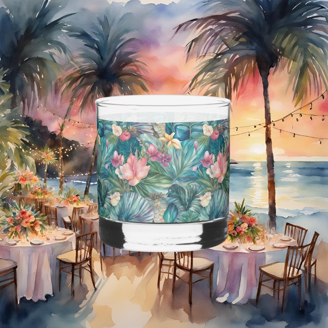 Vaso De Whiskey Esencia Tropical Roca Vidrio (Subido por el creador)