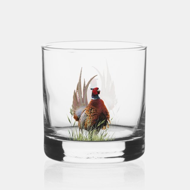 Vaso De Whiskey Faisán  (Anverso)
