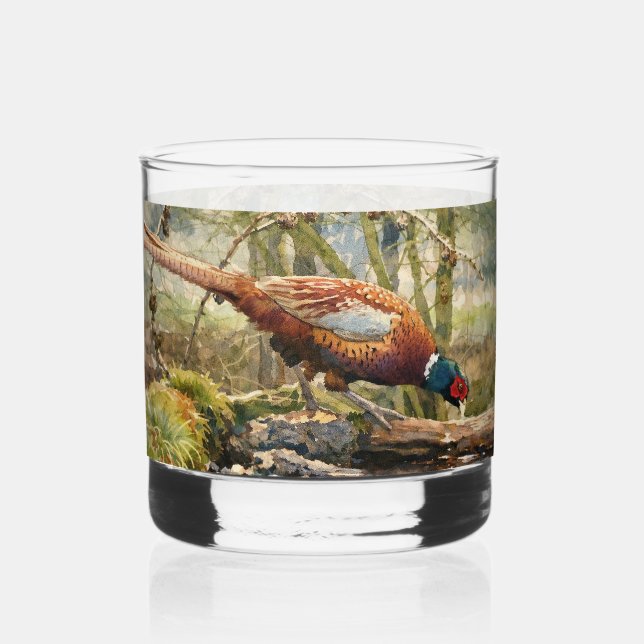 Vaso De Whiskey Faisán  (Anverso)