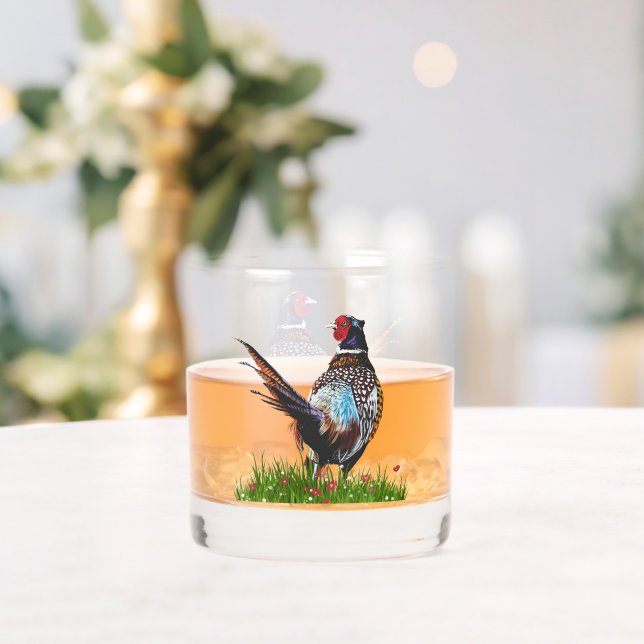 Vaso De Whiskey Faisán  (Insitu (Boda))
