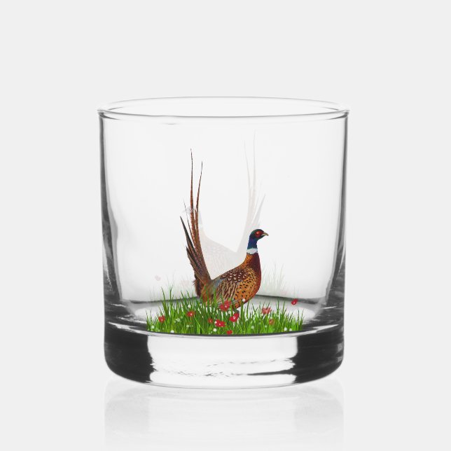 Vaso De Whiskey Faisán  (Anverso)