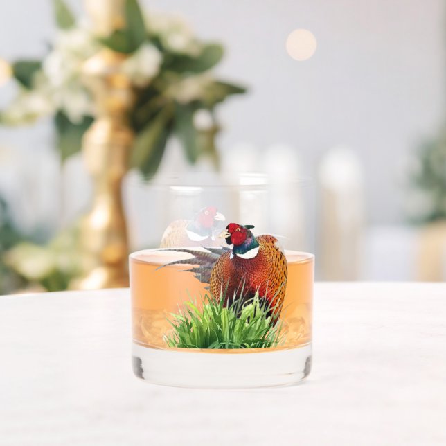 Vaso De Whiskey Faisán  (Insitu (Boda))