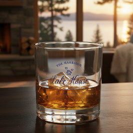 Vaso De Whiskey Family Lake House Coastal Custom Decor