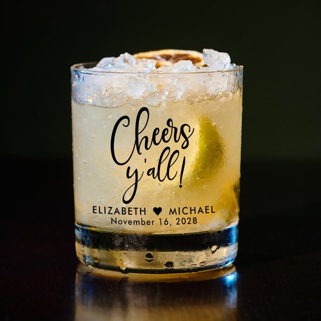 Vaso De Whiskey Favor de la boda (Subido por el creador)