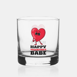 Vaso De Whiskey Feliz juego de bebidas de San Valentín
