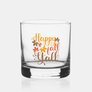 Vaso De Whiskey Feliz otoño a todos