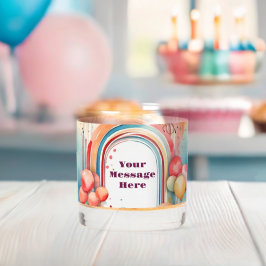 Vaso De Whiskey Fiesta del arco iris acuático