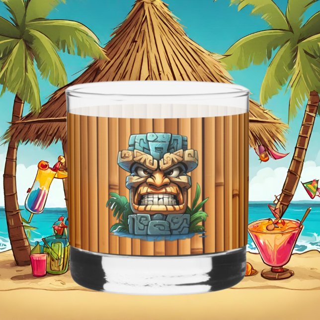 Vaso De Whiskey fiesta jefe de Guay Tiki (Subido por el creador)
