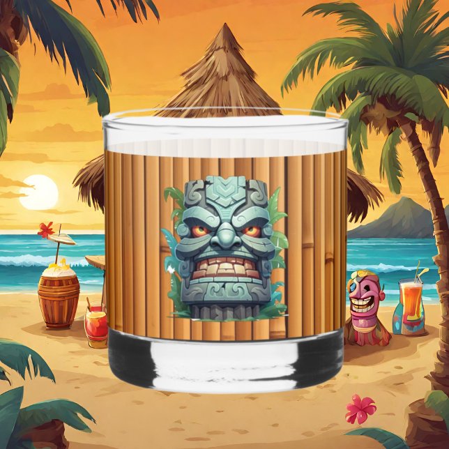 Vaso De Whiskey fiesta jefe de Guay Tiki (Subido por el creador)