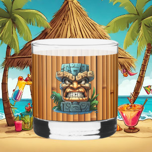 Vaso De Whiskey fiesta jefe de Guay Tiki