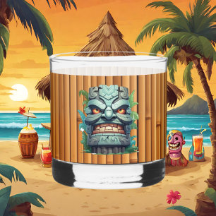 Vaso De Whiskey fiesta jefe de Guay Tiki