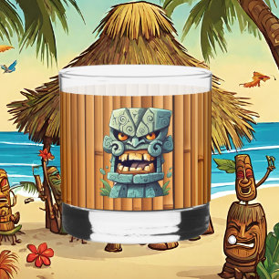 Vaso De Whiskey fiesta jefe de Guay Tiki