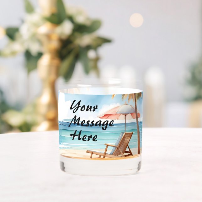 Vaso De Whiskey Fiesta Tropical Beach (Insitu (Boda))