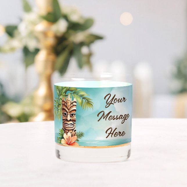 Vaso De Whiskey Fiesta Tropical de Tiki (Insitu (Boda))
