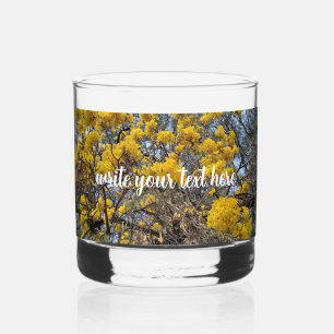 Vaso De Whiskey Florecer de la naturaleza