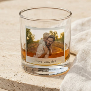Vaso De Whiskey Foto Antigua Día del Padre