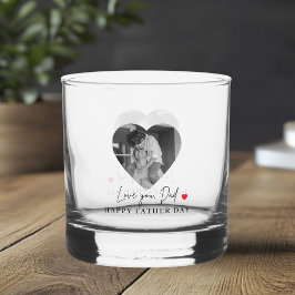 Vaso De Whiskey Foto de Amo personalizado a tu papá | | Regalo de