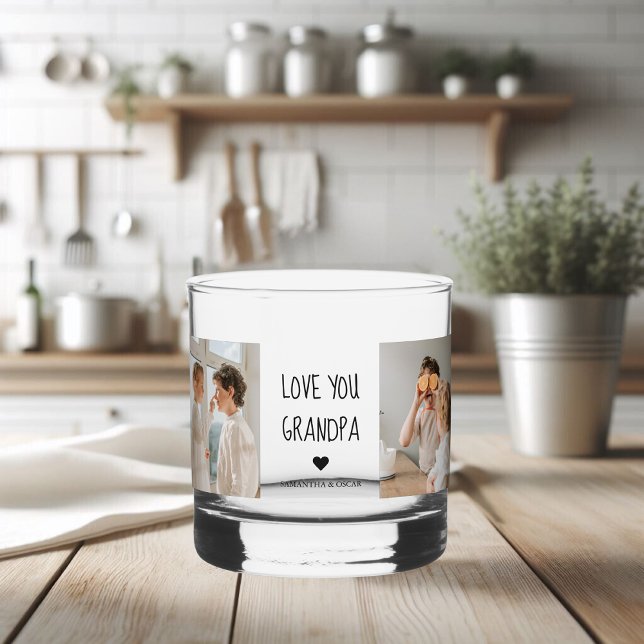 Vaso De Whiskey Foto de colección moderna Te ama el mejor regalo d (Subido por el creador)