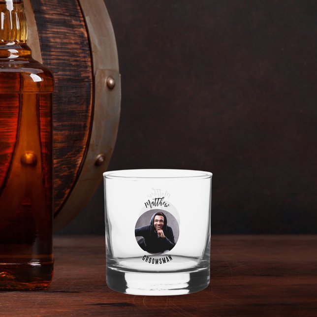 Vaso De Whiskey Fotomontaje de fotografía groomsman (Subido por el creador)