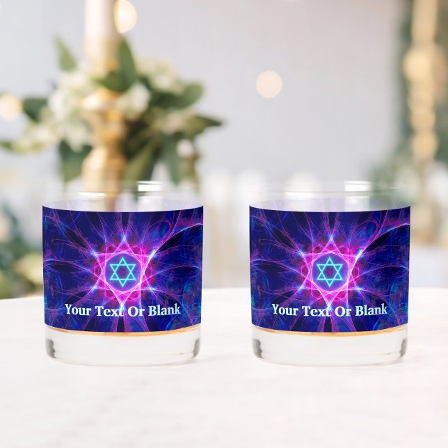 Vaso De Whiskey Fractal Magen Bet (Insitu (Boda))