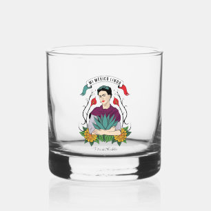 Vaso De Whiskey Frida Kahlo   Mi Mexico Lindo