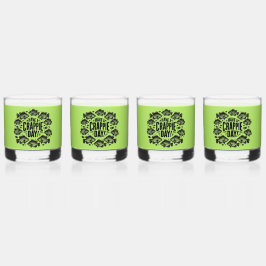 Vaso De Whiskey Funny Have a Crappie Day Fishing