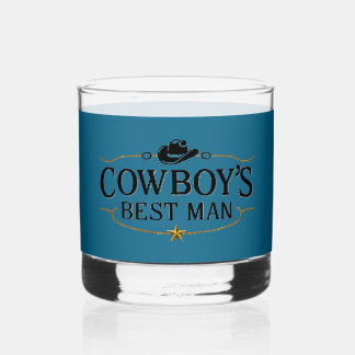 Vaso De Whiskey Gafas de Cowboy