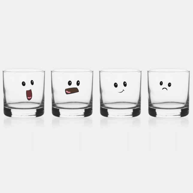 Vaso De Whiskey Gafas de soporte emocional (Anverso)