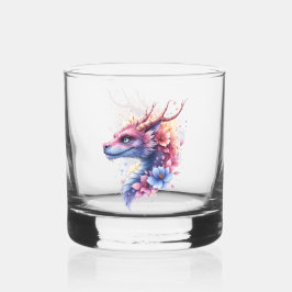 Vaso De Whiskey Gentle Guardian Dragon. 