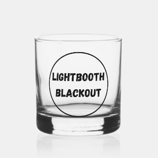 Vaso De Whiskey Glass Lightbooth Whiskey Blackout