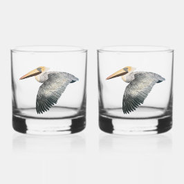 Vaso De Whiskey Glass Pelican Whiskey - 2 set
