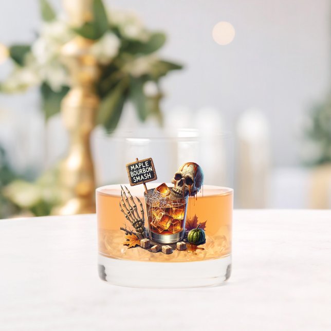 Vaso De Whiskey Glass Rocks Halloween (Insitu (Boda))