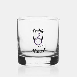 Vaso De Whiskey Glass Treble Maker Rocks