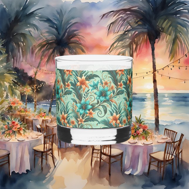 Vaso De Whiskey Glass Tropical Iridescence Rocks (Subido por el creador)