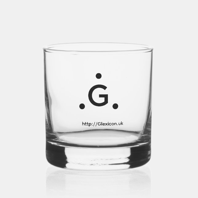 Vaso De Whiskey Glexicon Reino Unido (Anverso)