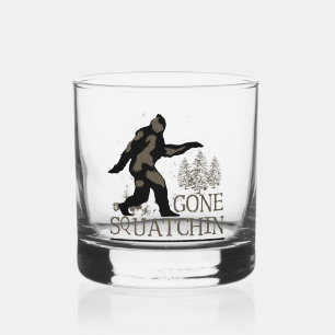 Vaso De Whiskey Gone Squatchin