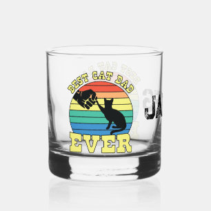 Vaso De Whiskey Gracioso regalo de nombre personalizado de padre d