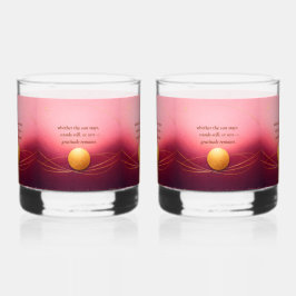 Vaso De Whiskey Gratitud Permanece™ Amor e Intención | Significati