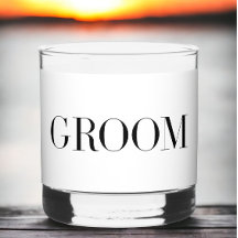 Groom Modern Personalizado Minimalista