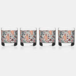 Vaso De Whiskey Halloween del núcleo de la cabaña