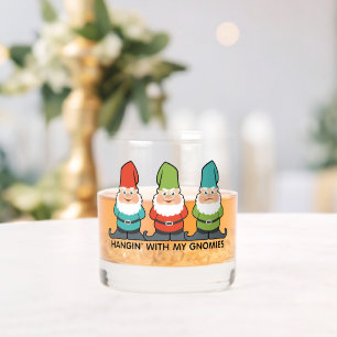 Vaso De Whiskey Hangin' con mis gnomos