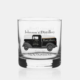 Vaso De Whiskey Hogar Bar Fun Moonshine Rocks Whiskey Glass