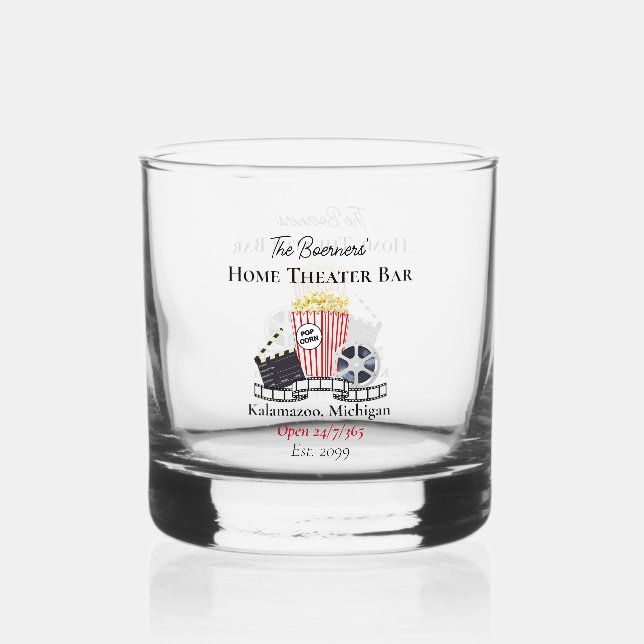 Vaso De Whiskey Home Theater Bar Whiskey Rocks Glasses Drinkware (Anverso)