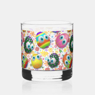 Vaso De Whiskey Huevos de Pascua lindos y divertidos dibujos anima