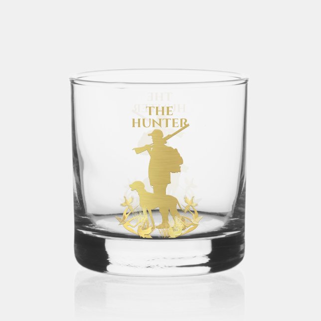 Vaso De Whiskey Hunter (Reverso )