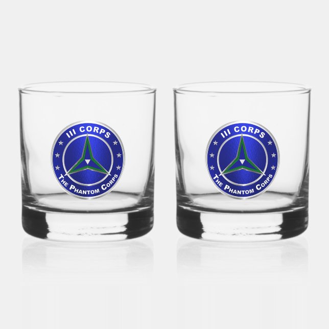 Vaso De Whiskey III CORPS blindados (Anverso)