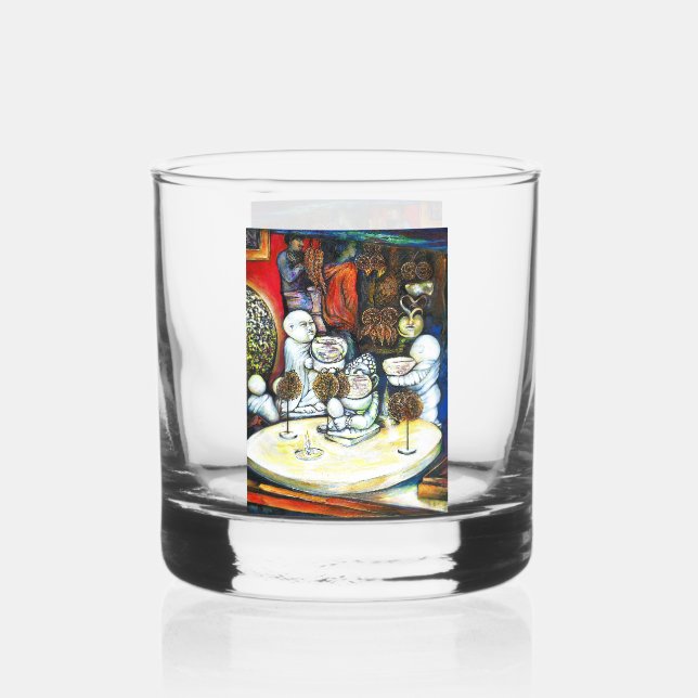 Vaso De Whiskey Impermeable por el desafío (Anverso)