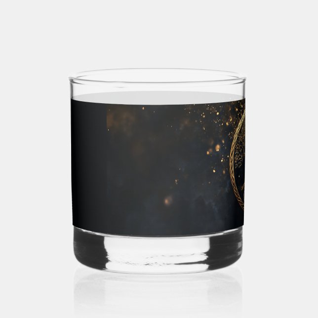Vaso De Whiskey Insignia de árbol de ONE (Anverso)