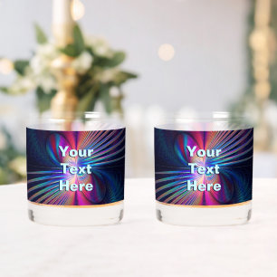 Vaso De Whiskey Iridescencia estructural