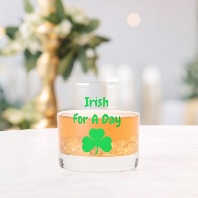 Vaso De Whiskey Irlandés por un día (Insitu (Boda))